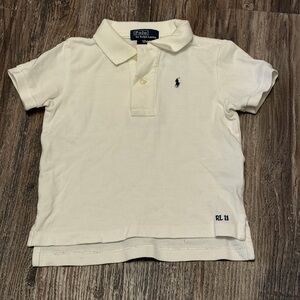 Infant Polo Ralph Lauren White Polo Size 12 months